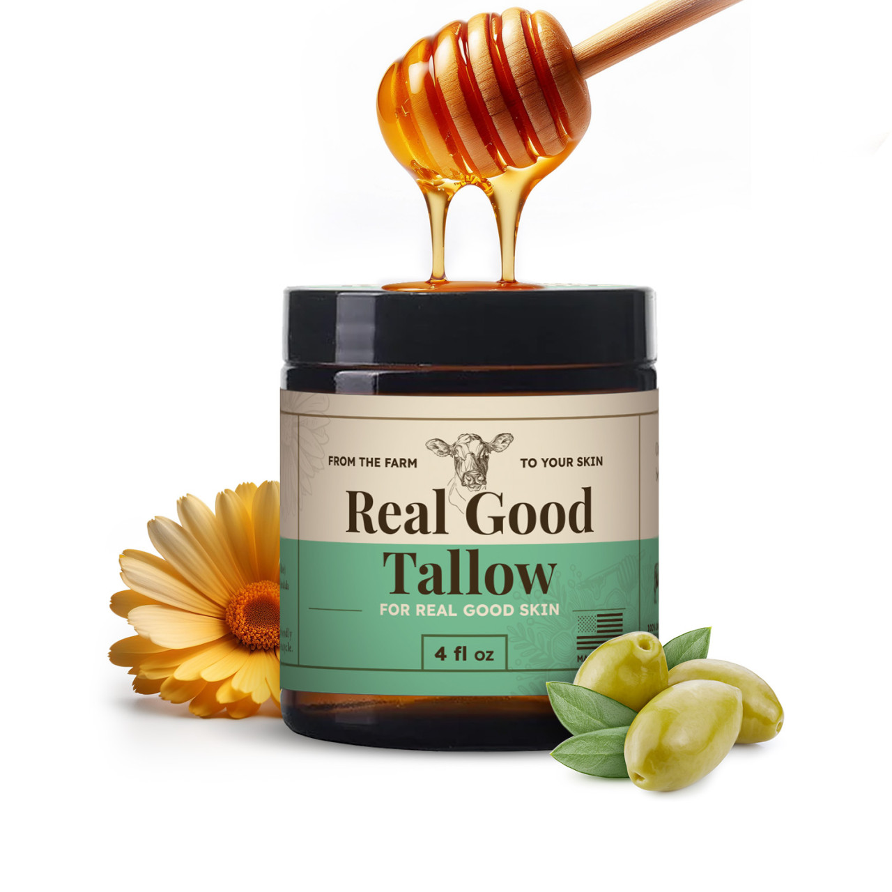 Whipped Beef Tallow Face Cream, Moisturizer