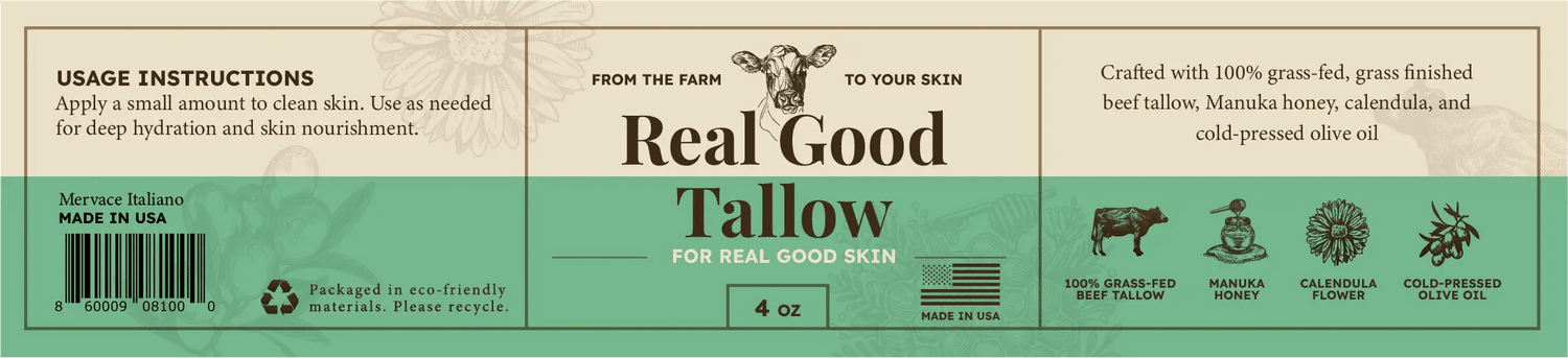 BEEF TALLOW SKIN CARE , FACE MOISTURIZER,NATURAL SKIN CARE 