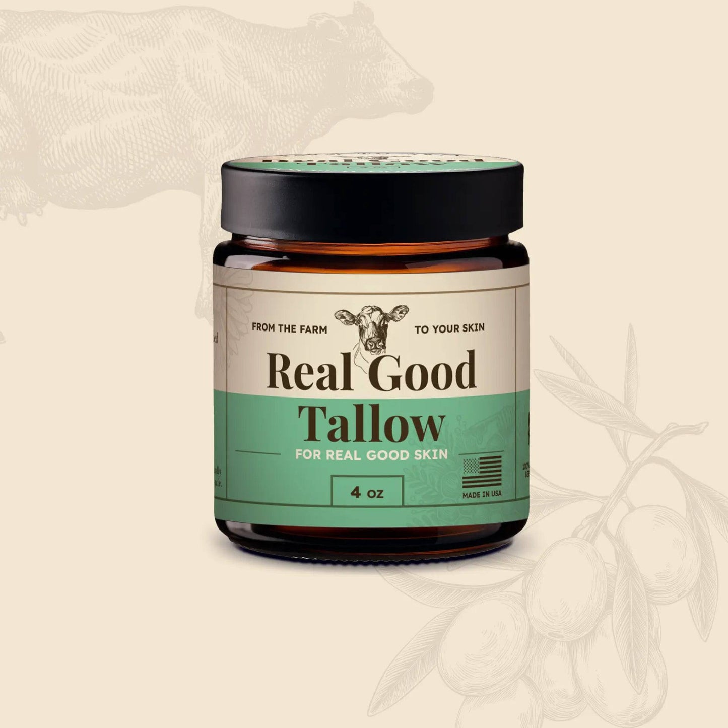 BEEF TALLOW SKIN CARE , FACE MOISTURIZER,NATURAL SKIN CARE 