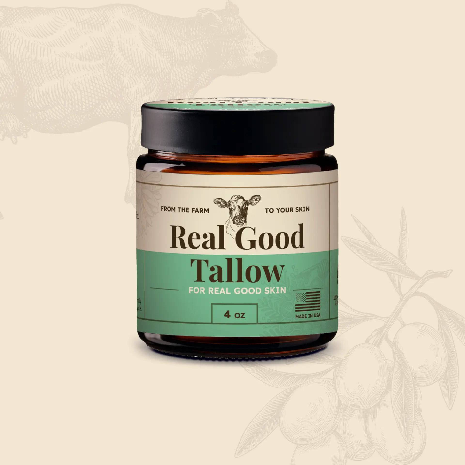BEEF TALLOW SKIN CARE , FACE MOISTURIZER,NATURAL SKIN CARE 